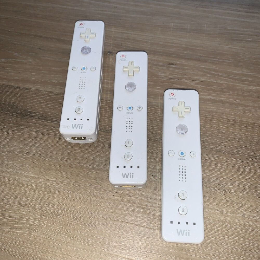 Nintendo Wii Remote Controller Wiimote White RVL-003 OEM 100% Genuine
